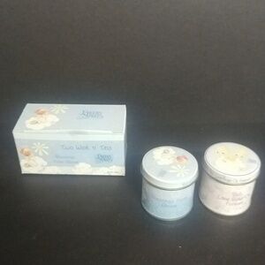 Two Precious Moments Vintage  Wick N Tins Candles NIB